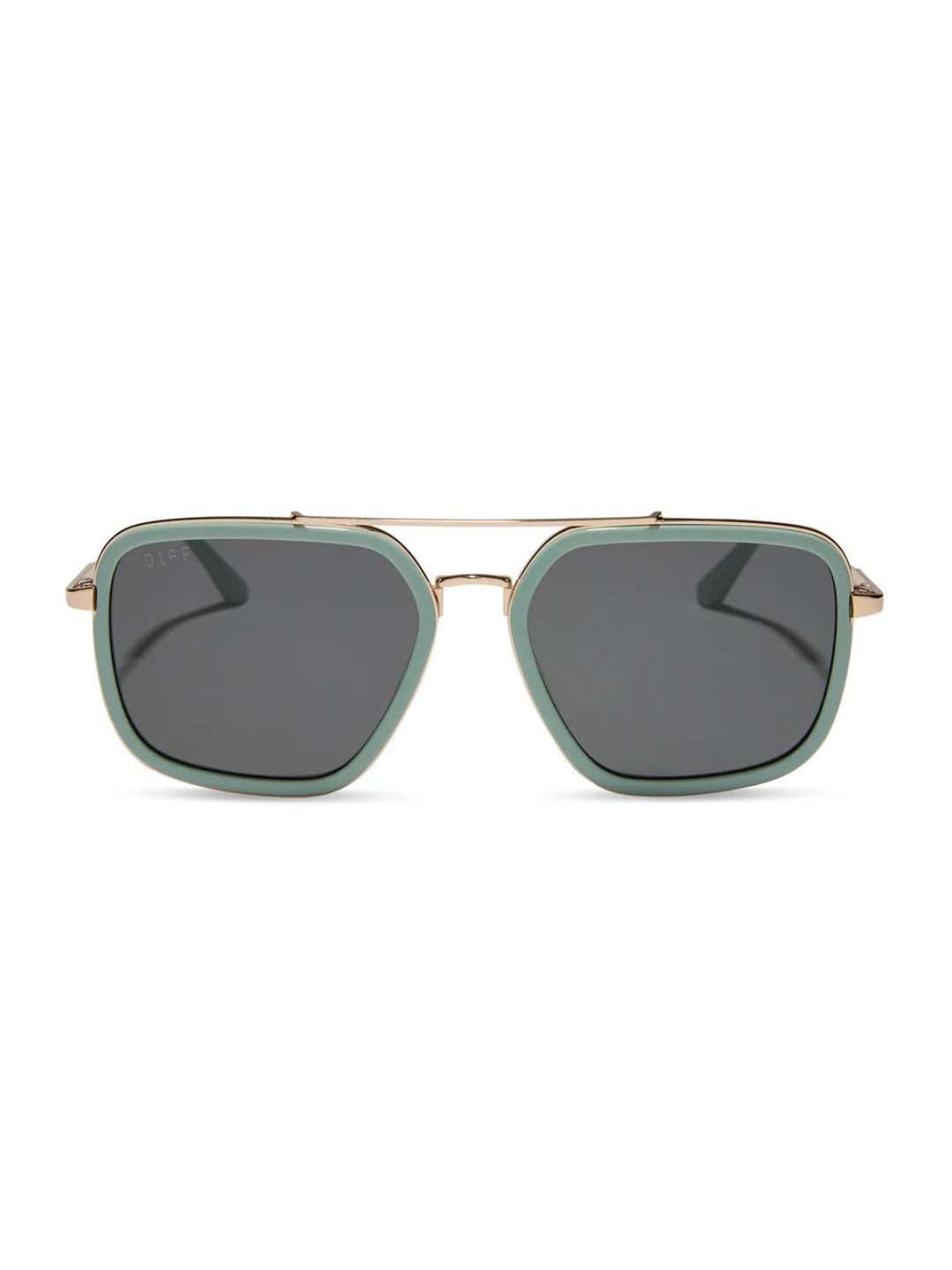 Jayden P Boutique - DIFF EYEWEAR - Jordan - Steel Teal + Grey - Default Title