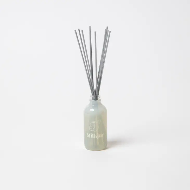 Dandy - Mahogany, Firewood & Pine Reed Diffuser - 4 Oz-Milk Jar Candle Co.-Jayden P Boutique