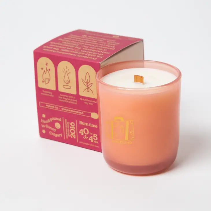 Jayden P Boutique - Darjeeling Patchouli & Santal Coconut Soy Candle - 8oz - Default Title