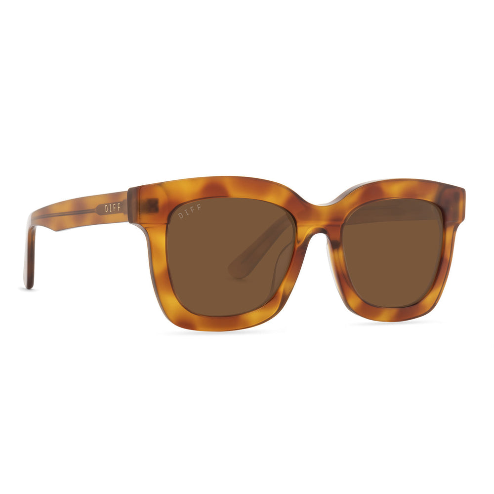 Jayden P Boutique - Diff Eyewear Carson Sunglasses - Andes Tortoise Brown Polarized - Default Title