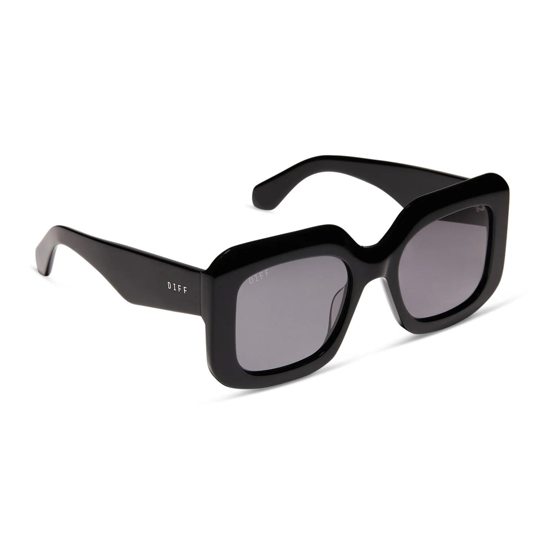 Diff Eyewear Giada Sunglasses - Black + Twilight