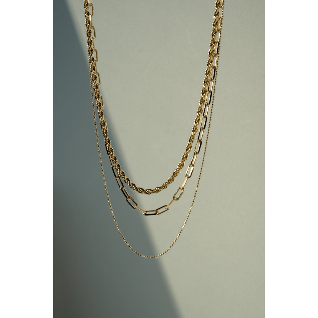 Jayden P Boutique - FIVE AND TWO JULES NECKLACE - 16" / GOLD