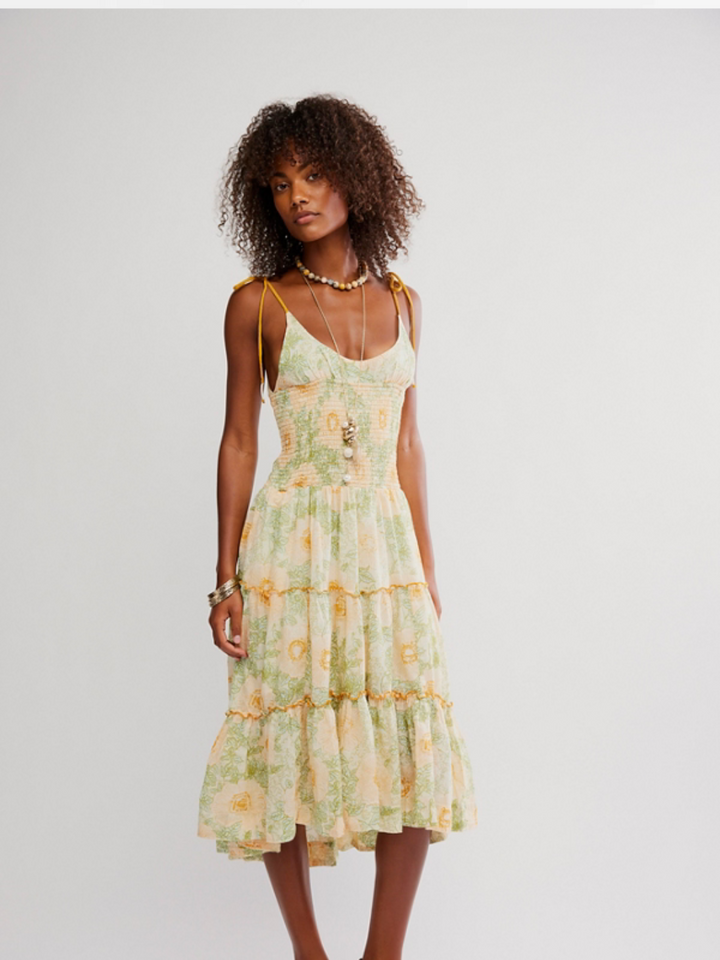 FREE PEOPLE - Adriel Midi Dress