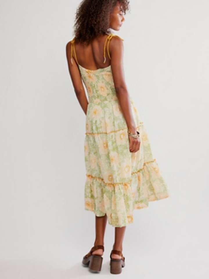 FREE PEOPLE - Adriel Midi Dress