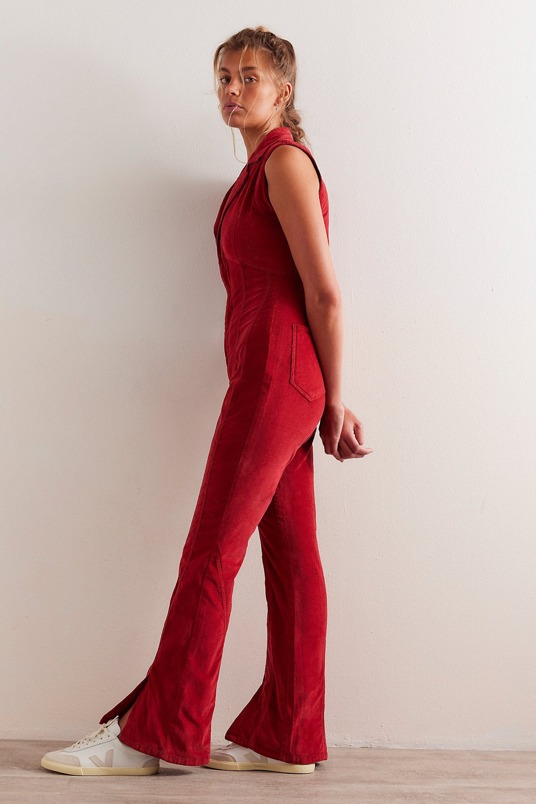 Free People Crvy Ring the Alarm One Piece Jumpsuit