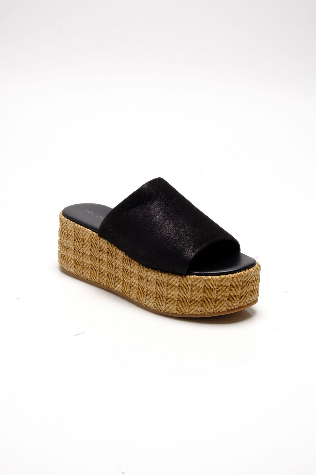 Free People Harbor Raffia Flatform