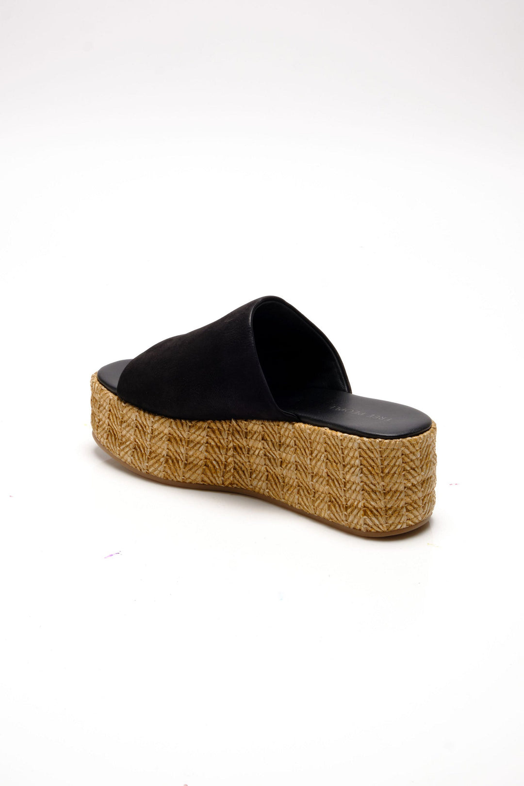 Free People Harbor Raffia Flatform