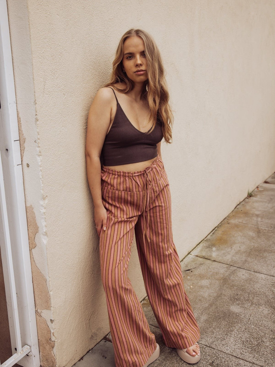 Free People Hudson Canyon Stripe Pant