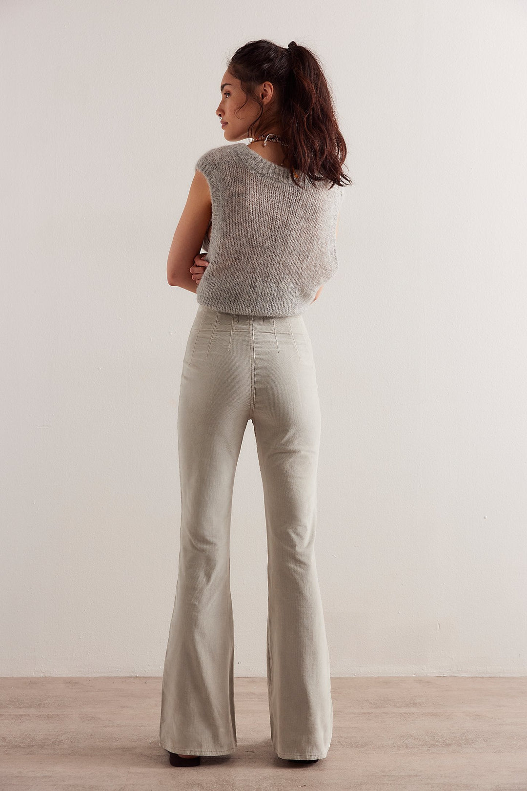 Free People Jayde Corduroy Flare Pants-Pants-Jayden P Boutique