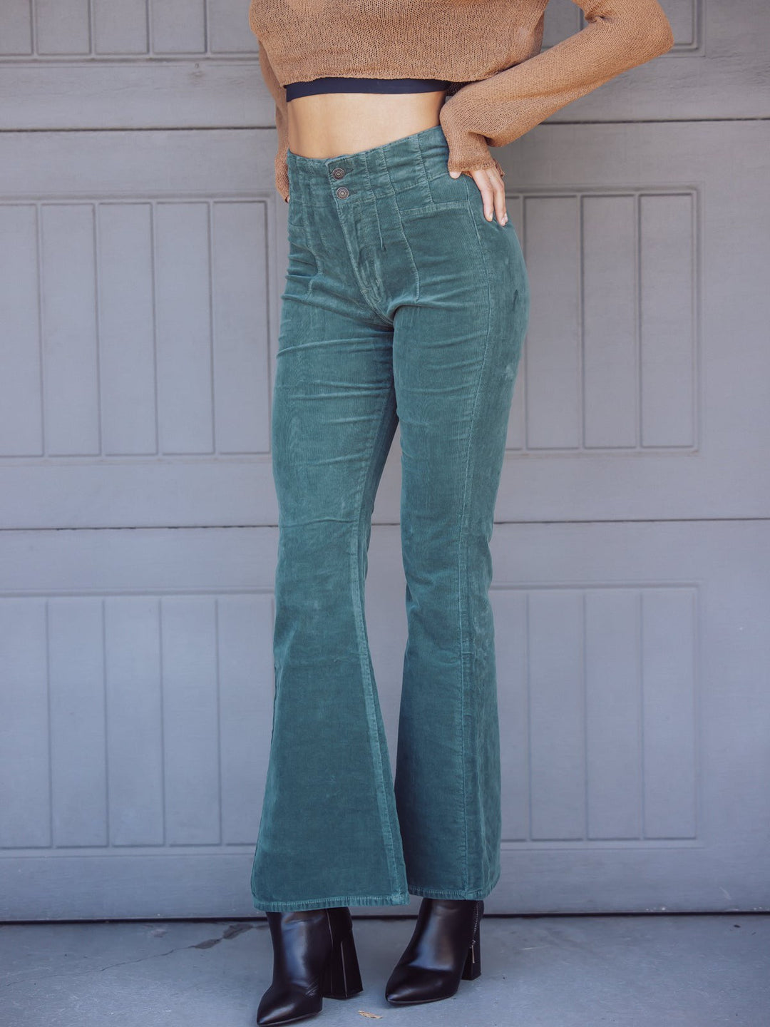 Free People Jayde Corduroy Flare Pants