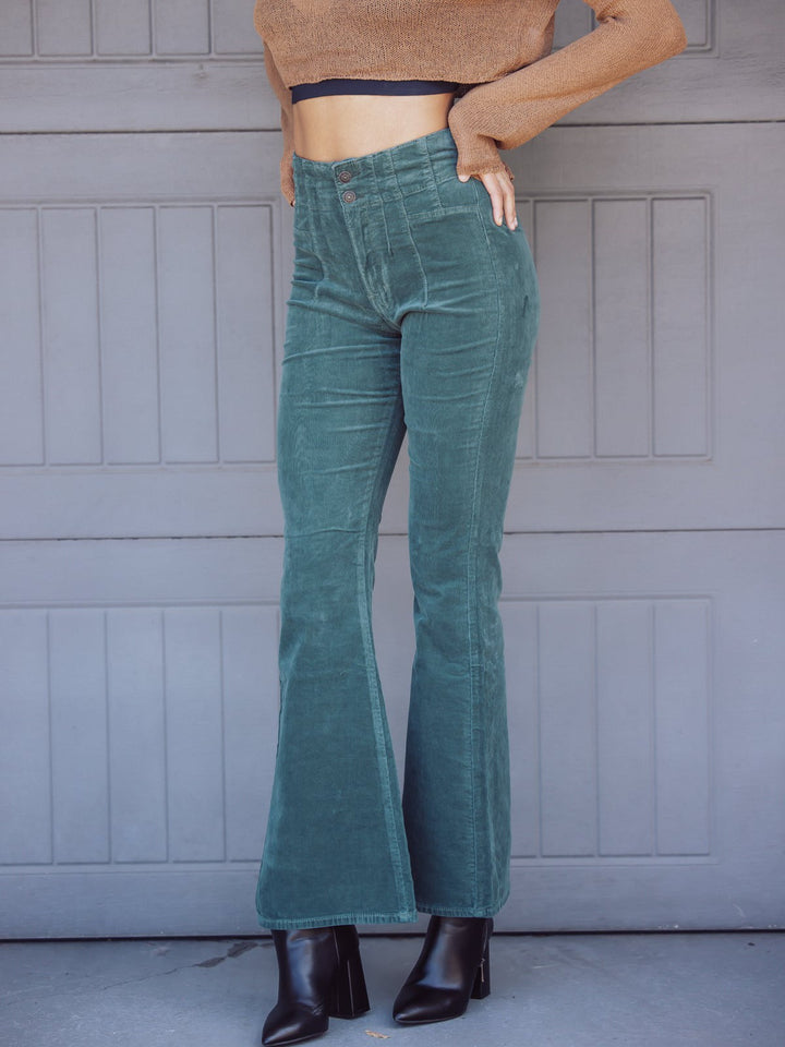 Free People Jayde Corduroy Flare Pants