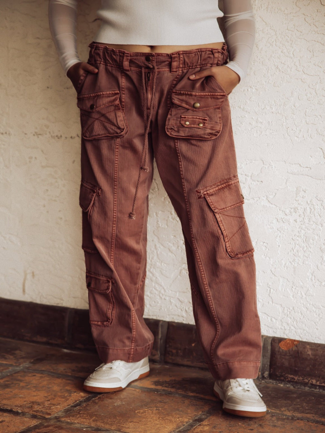 Free People Tahiti Cargo Pants