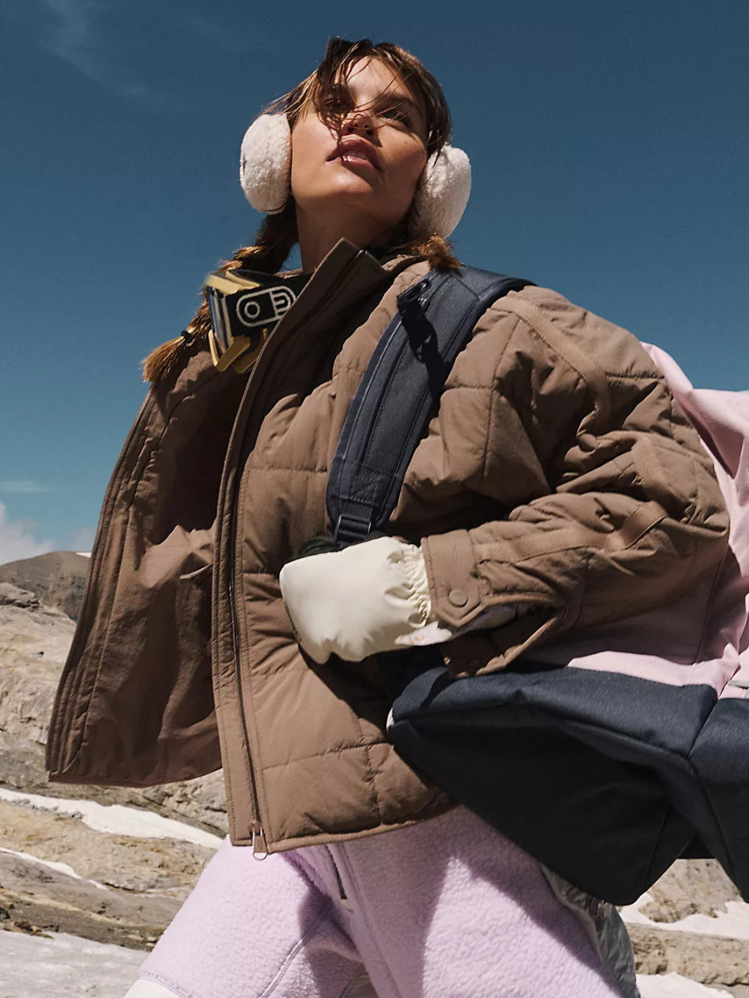 Free People Meet your new go-to outerwear: our first-ever performance puffer, designed to keep you warm, stylish, and ready for any adventure. This innovative puffer folds into its own pocket, transforming into a cozy travel pillow—perfect for planes, trains, and on-the-go lifestyles.