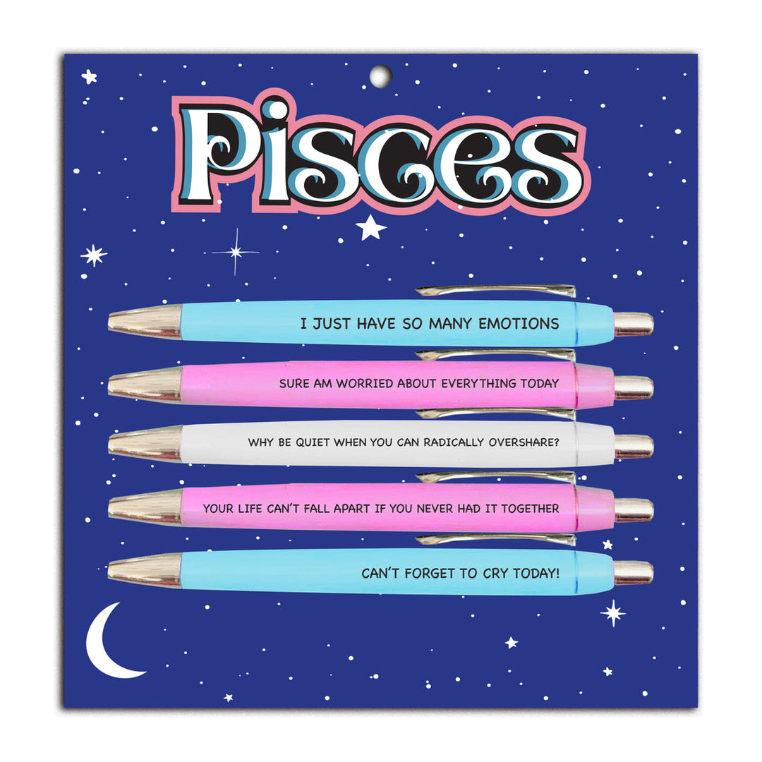 Jayden P Boutique - Fun Club Pen Set - Zodiac Edition - Virgo