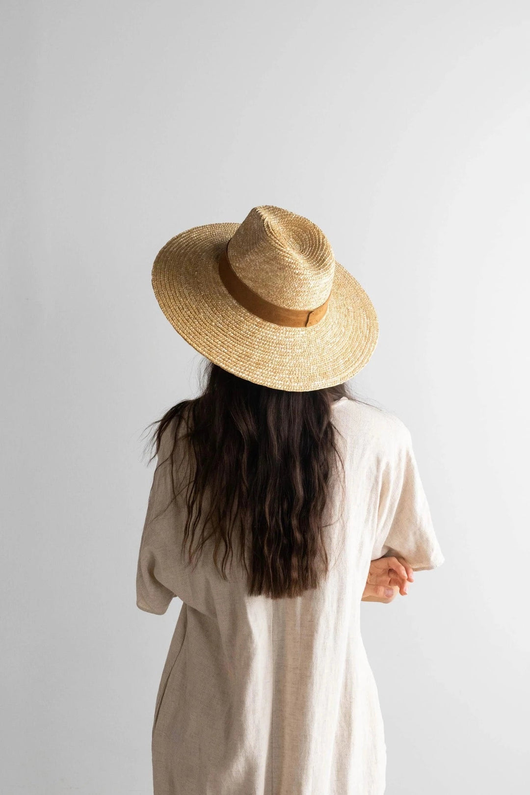 Jayden P Boutique - GIGI PIP - ISLA STRAW FEDORA - NATURAL - 57 S/M
