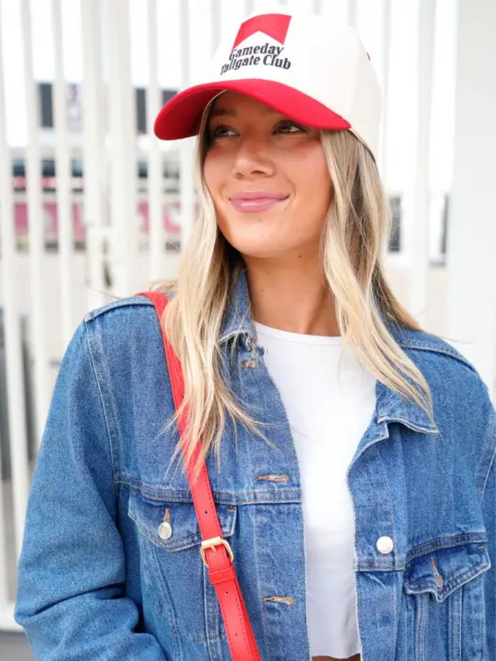KENZKUSTOMZ- Gameday Tailgate Club Vintage Trucker Hat