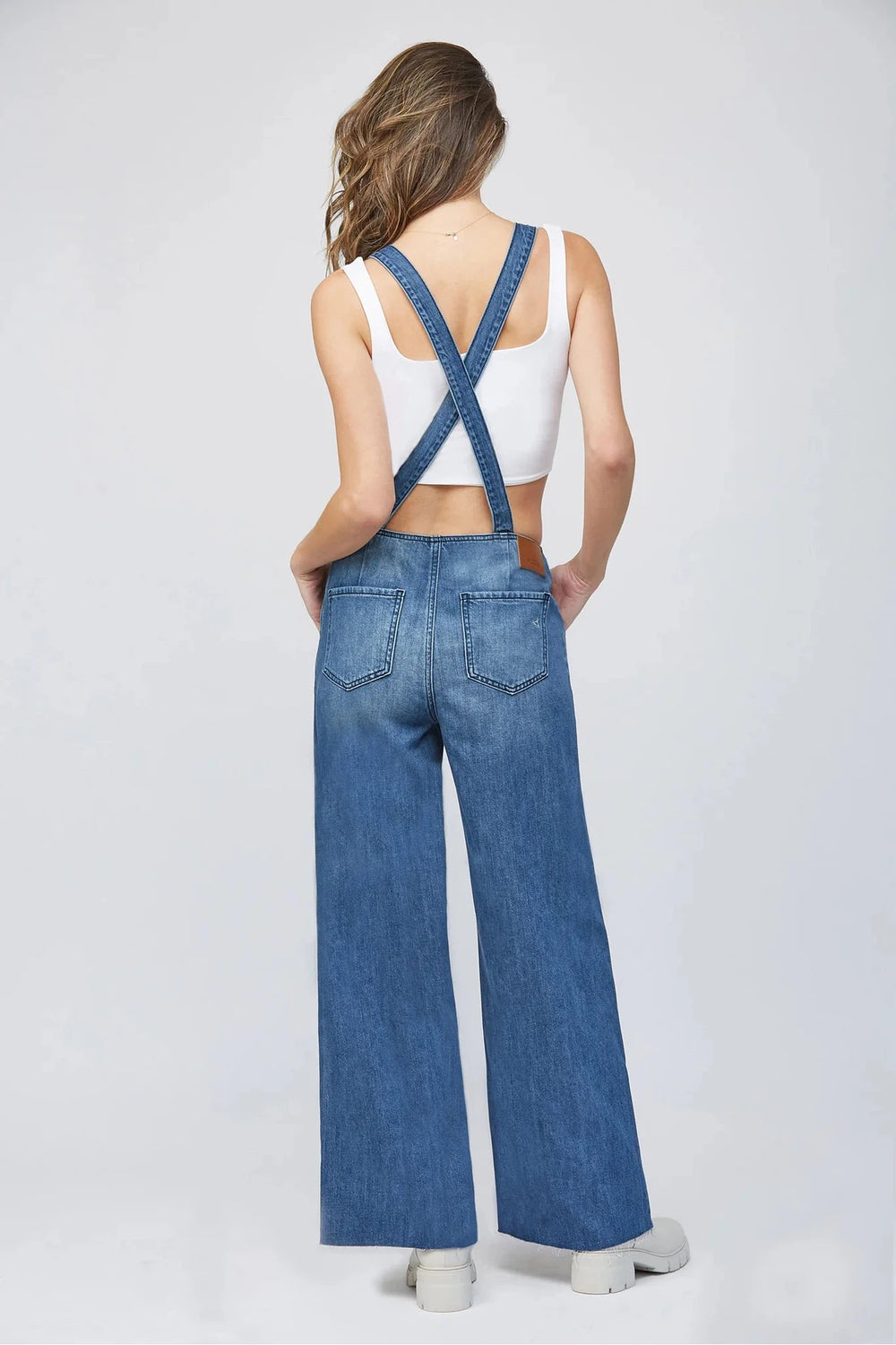 HIDDEN JEANS Dylan Straight Leg Overall-HIDDEN JEANS-Jayden P Boutique