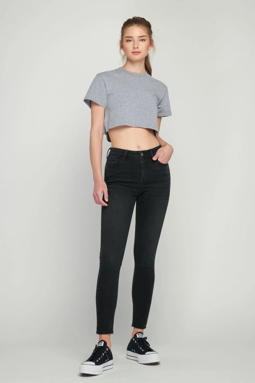 Hidden Jeans Amelia Mid-Rise Stretch Skinny Jean