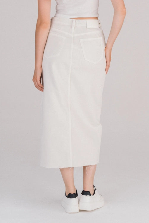 Hidden Jeans Peyton High Waist Midi Skirt