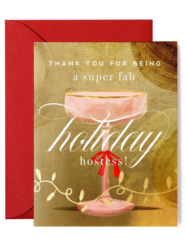 Holiday Hostess Thank You Card-Kitty Meow Boutique-Jayden P Boutique