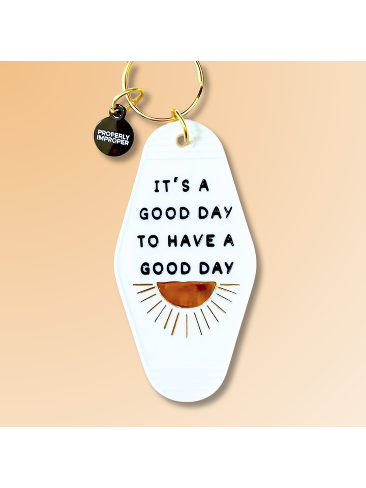 It's A Good Day - Keychain-key chain-Jayden P Boutique