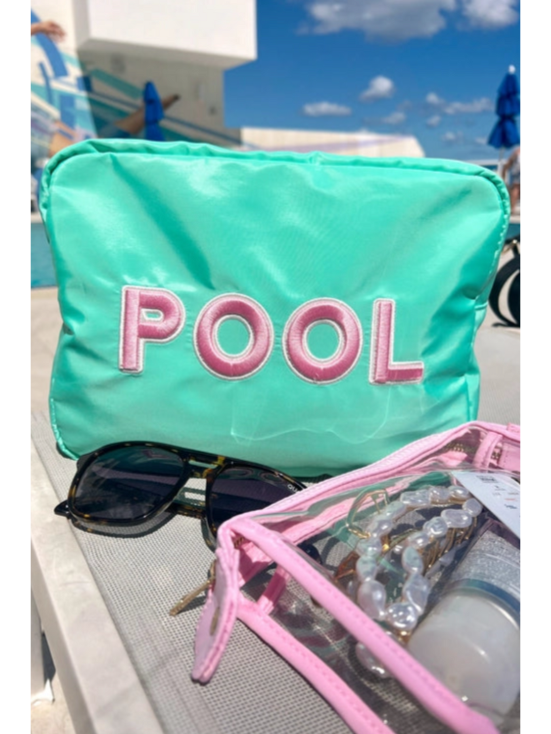 KENZKUSTOMZ - XL Pool Teal Bag