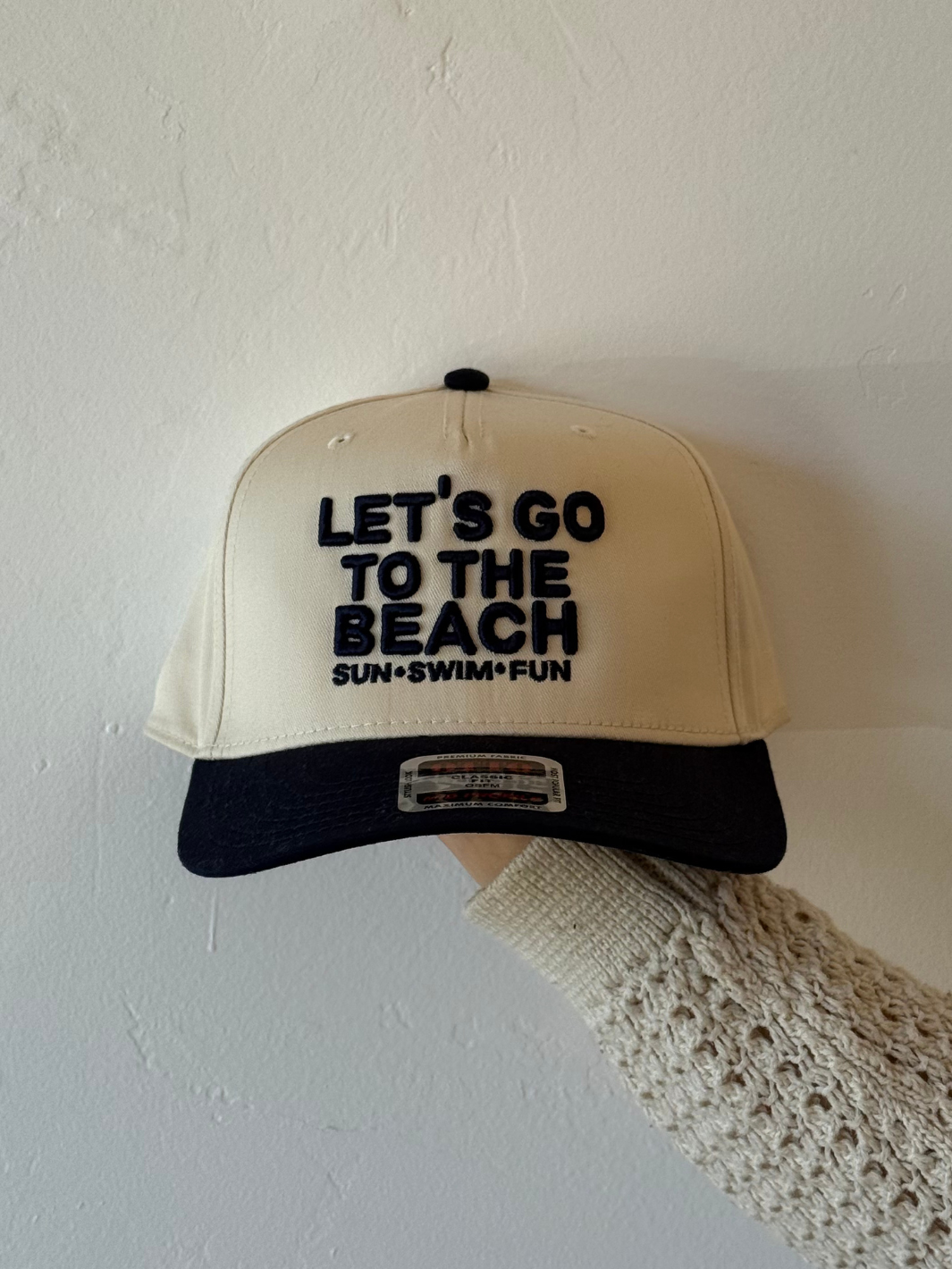 KENZKUSTOMZ - Let's Go To The Beach Vintage Trucker Hat