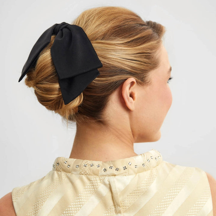 KITSCH Oversized Fabric Bow Hair Clip-Hair Accessories-Jayden P Boutique