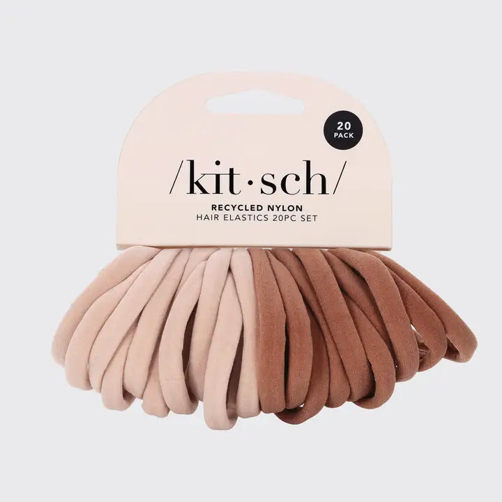 Kitsch Eco-Friendly Nylon Elastic Hair Tie Set Kitsch Eco-Friendly Nylon Elastic Hair Tie Set Hair Accessories