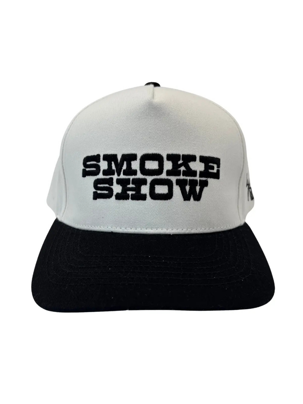 LOCAL BEACH - Smoke Show Trucker Hat features a stylish design perfect for coastal adventures and everyday wear.