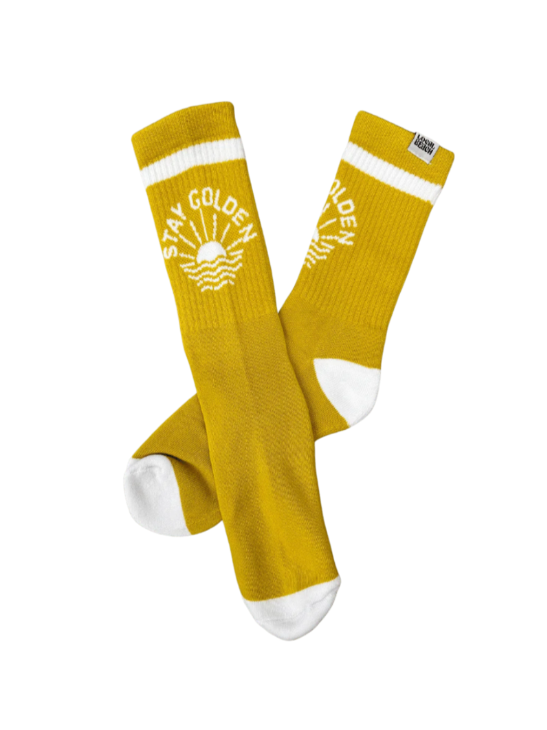 LOCAL BEACH stay golden crew socks