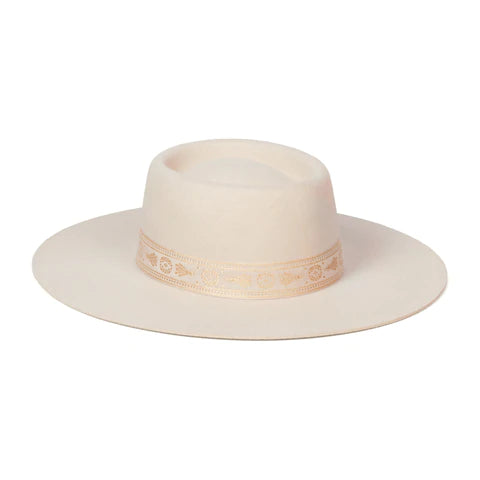 Lack Of Color Juno Boater Hat - Cream-Lack of Color-Jayden P Boutique