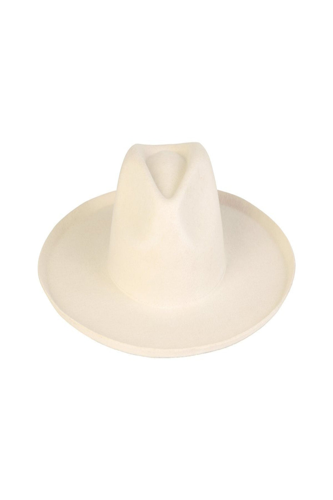 Jayden P Boutique - Lack Of Color Melodic Fedora Hat - Ivory - 55 (S)