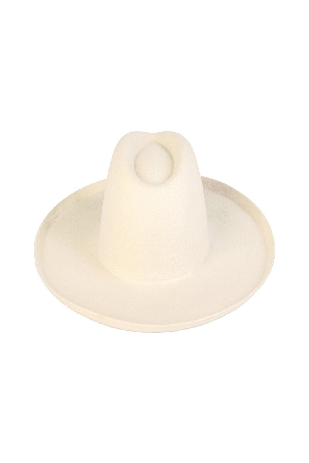 Jayden P Boutique - Lack Of Color Melodic Fedora Hat - Ivory - 55 (S)