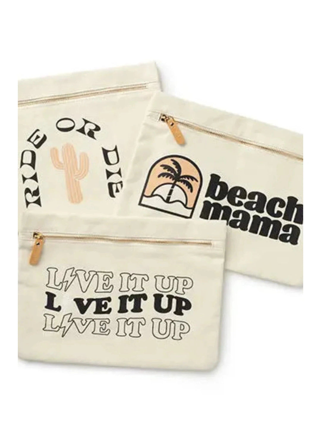 Jayden P Boutique - Local Beach Canvas Travel Bags - Live It Up