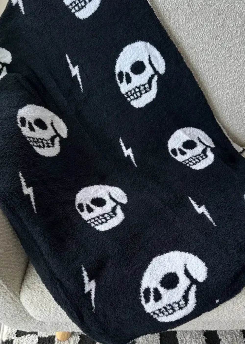 Local Beach Skull & Bolt Luxe Blanket