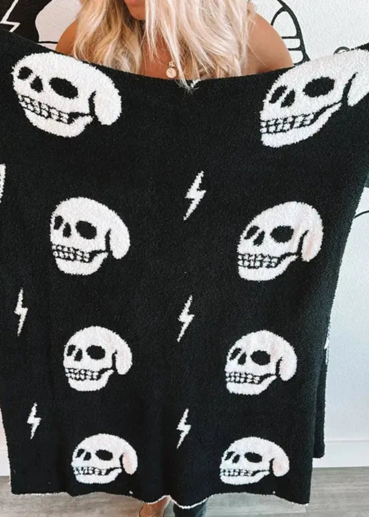 Local Beach Skull & Bolt Luxe Blanket