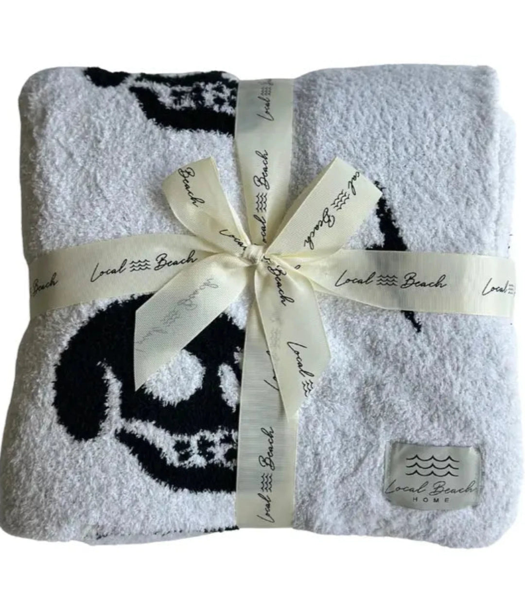 Local Beach Skull & Bolt Luxe Blanket