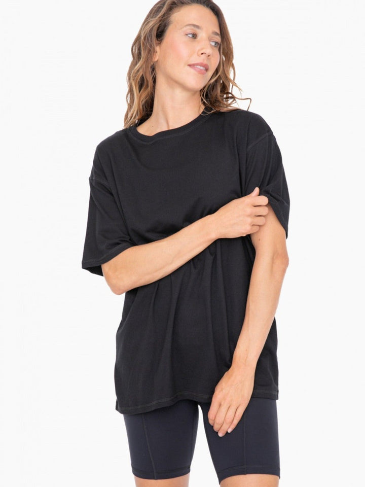 Lola Boyfriend Tee - Black