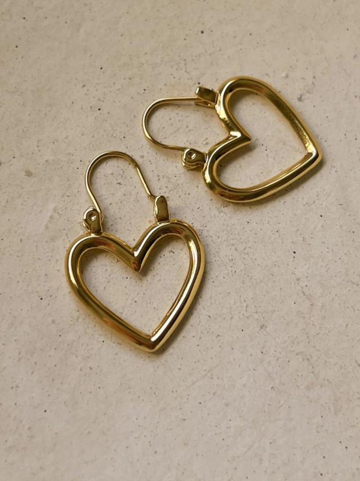 LUV AJ Heartbreaker Hoop Earrings WOMENS BOUTIQUE