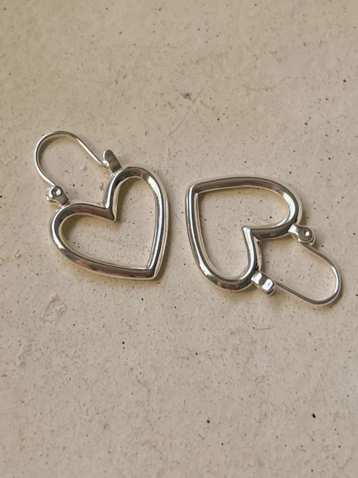 LUV AJ Heartbreaker Hoop Earrings WOMENS BOUTIQUE