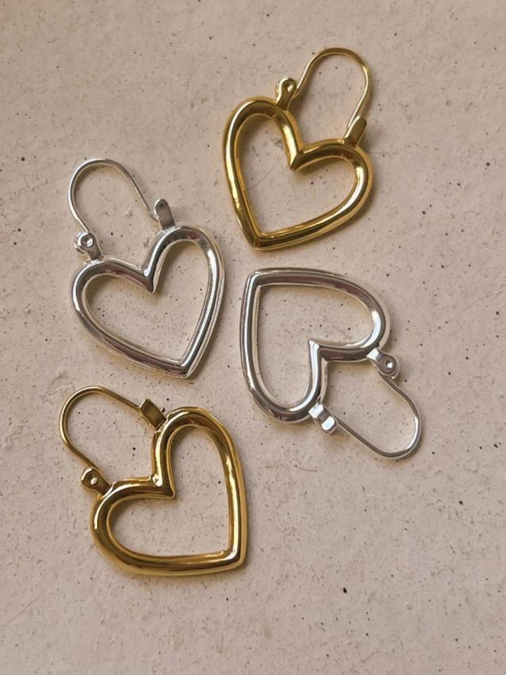 LUV AJ Heartbreaker Hoop Earrings WOMENS BOUTIQUE