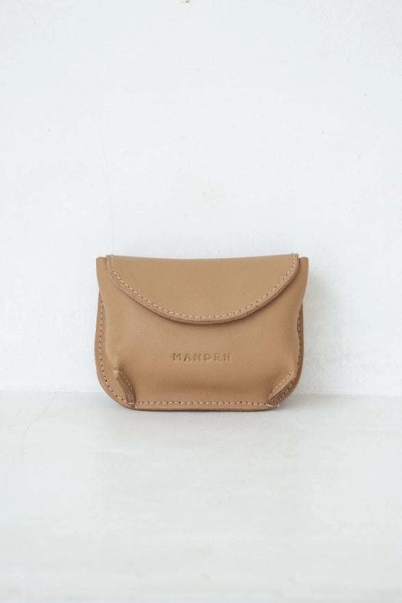 Jayden P Boutique - MANDRN BILLIE LEATHER POUCH - SAND - Default Title