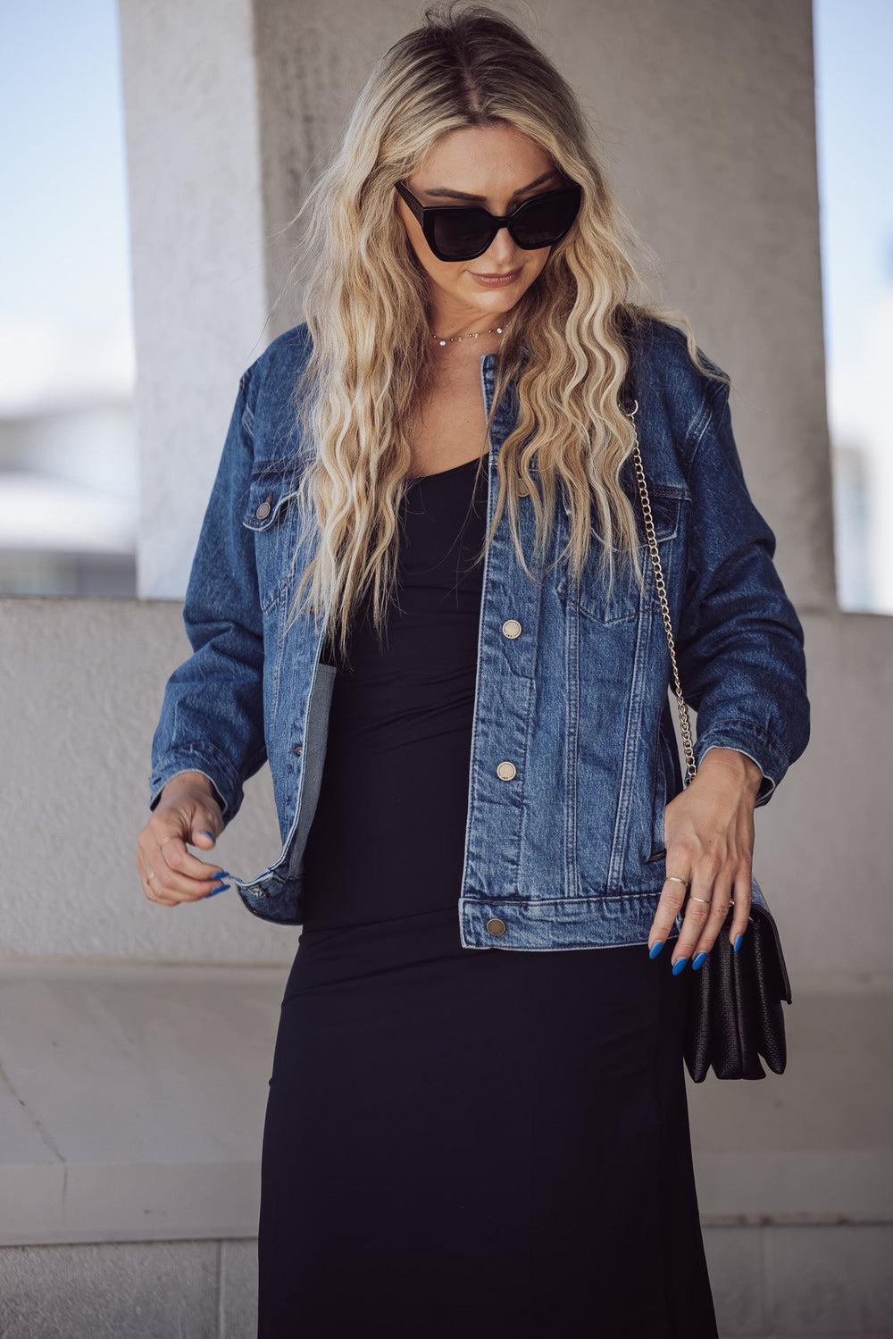 MASON OVERSIZED POCKETED DENIM JACKET-JBD-Jayden P Boutique