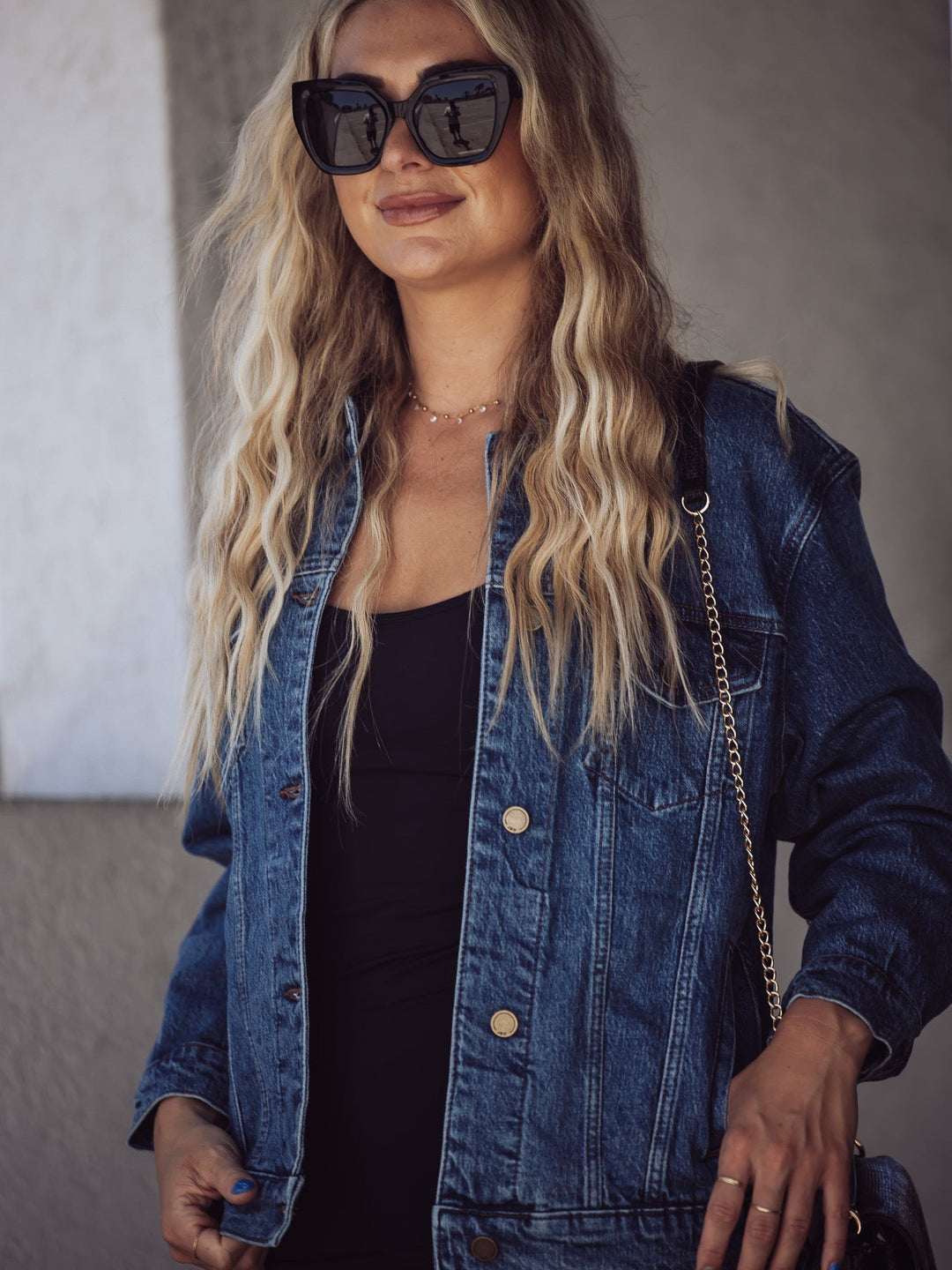 MASON OVERSIZED POCKETED DENIM JACKET-JBD-Jayden P Boutique