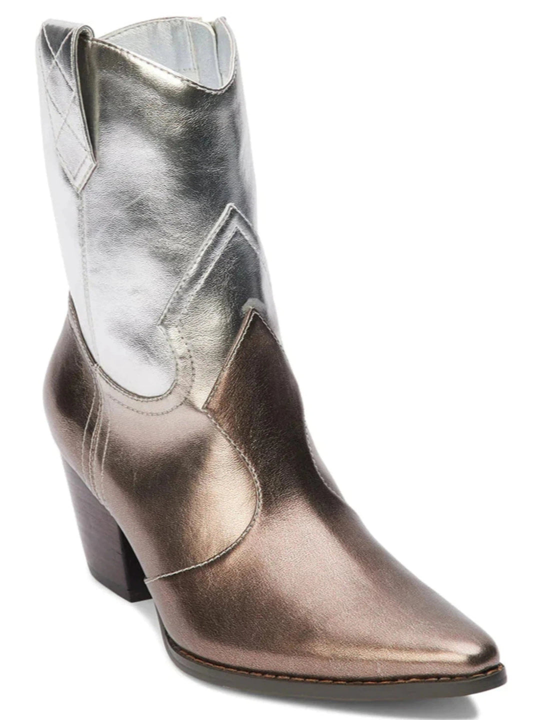 Jayden P Boutique - Matisse Bambi Silver Ombre Cowgirl Boots - 6