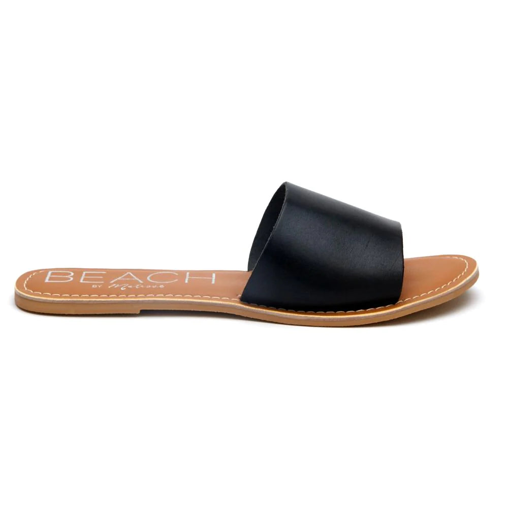 Matisse Cabana Slide Sandal - Black-MATISSE-Jayden P Boutique