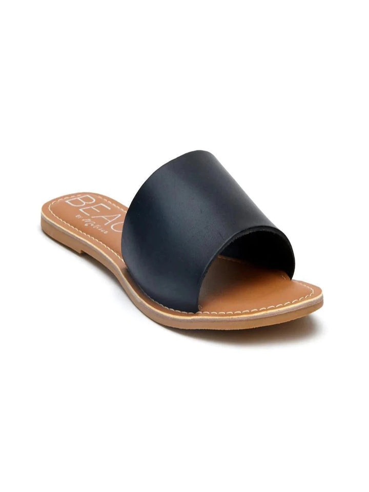 Matisse Cabana Slide Sandal - Black-MATISSE-Jayden P Boutique