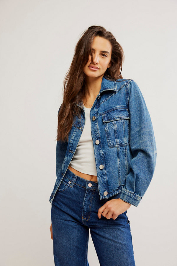 Free People Jade Denim Jacket