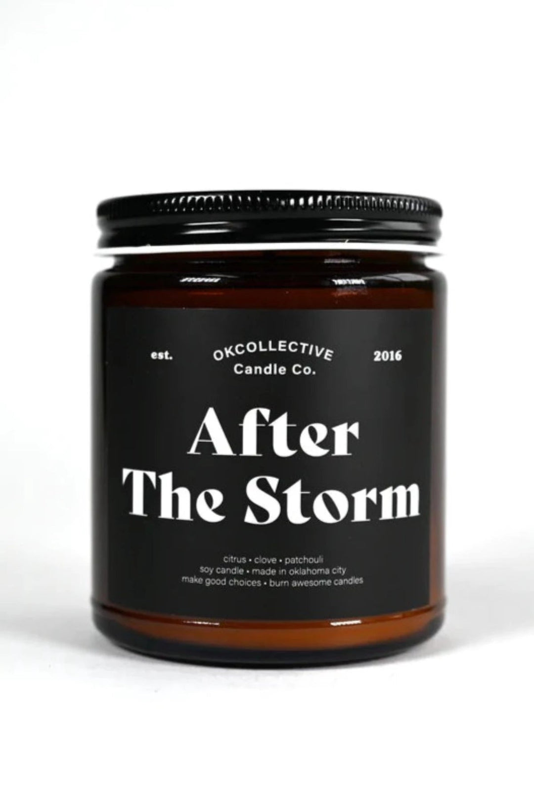 Jayden P Boutique - OKCOLLECTIVE CANDLE CO. - SOY CANDLES - 8OZ - AFTER THE STORM